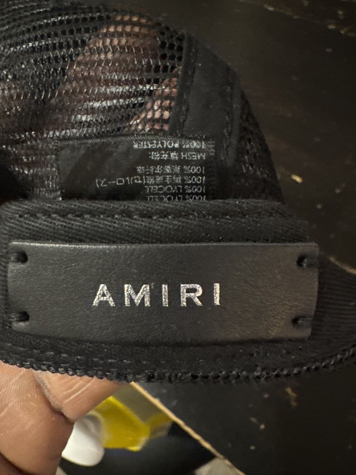 Amiri AMIRI - Logo Trucker Hat Size ONE SIZE - 7 Thumbnail