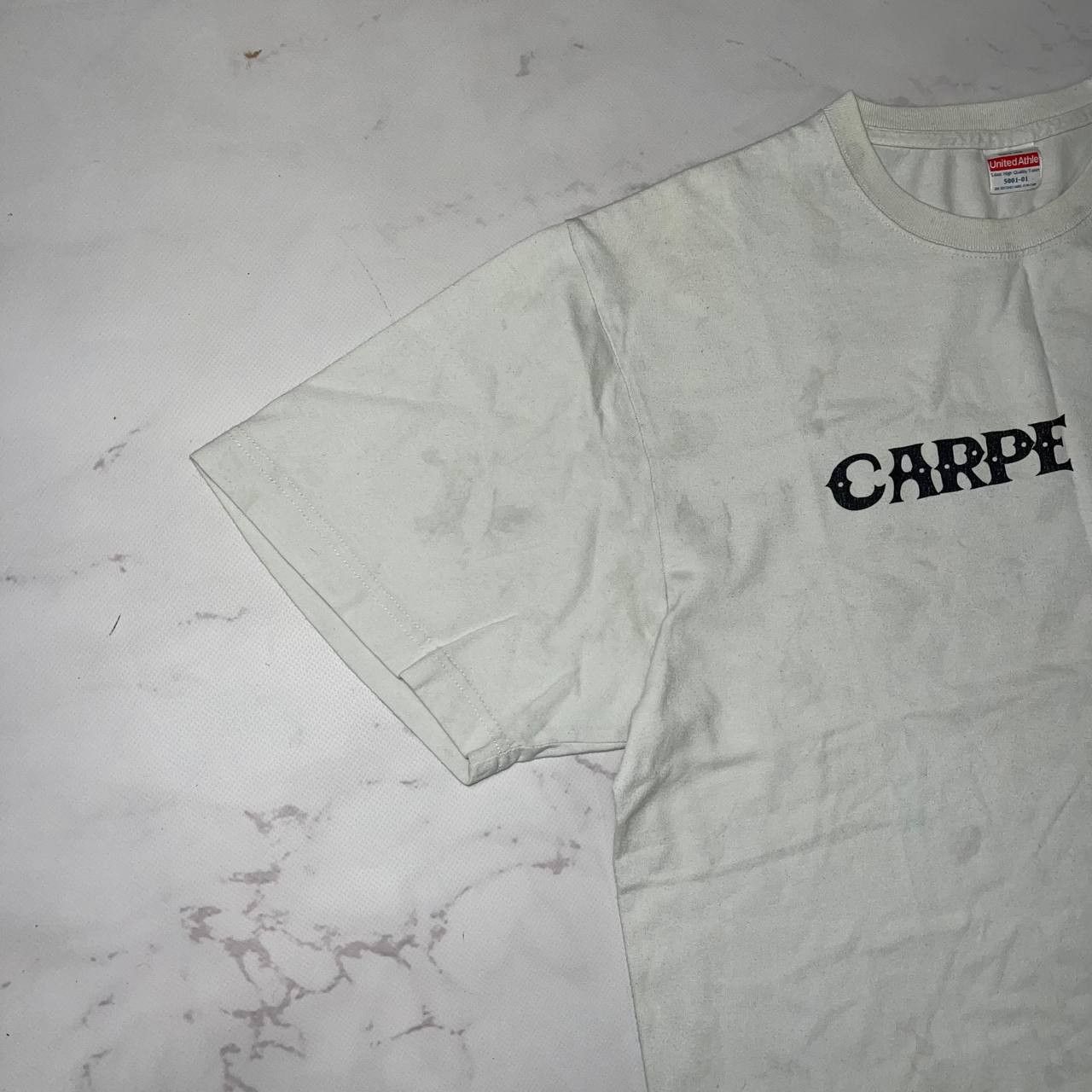 Vintage Capre Diem Brazilian Jiu-Jitsu Big Logo T Shirt White Size L Size US L / EU 52-54 / 3 - 11 Thumbnail