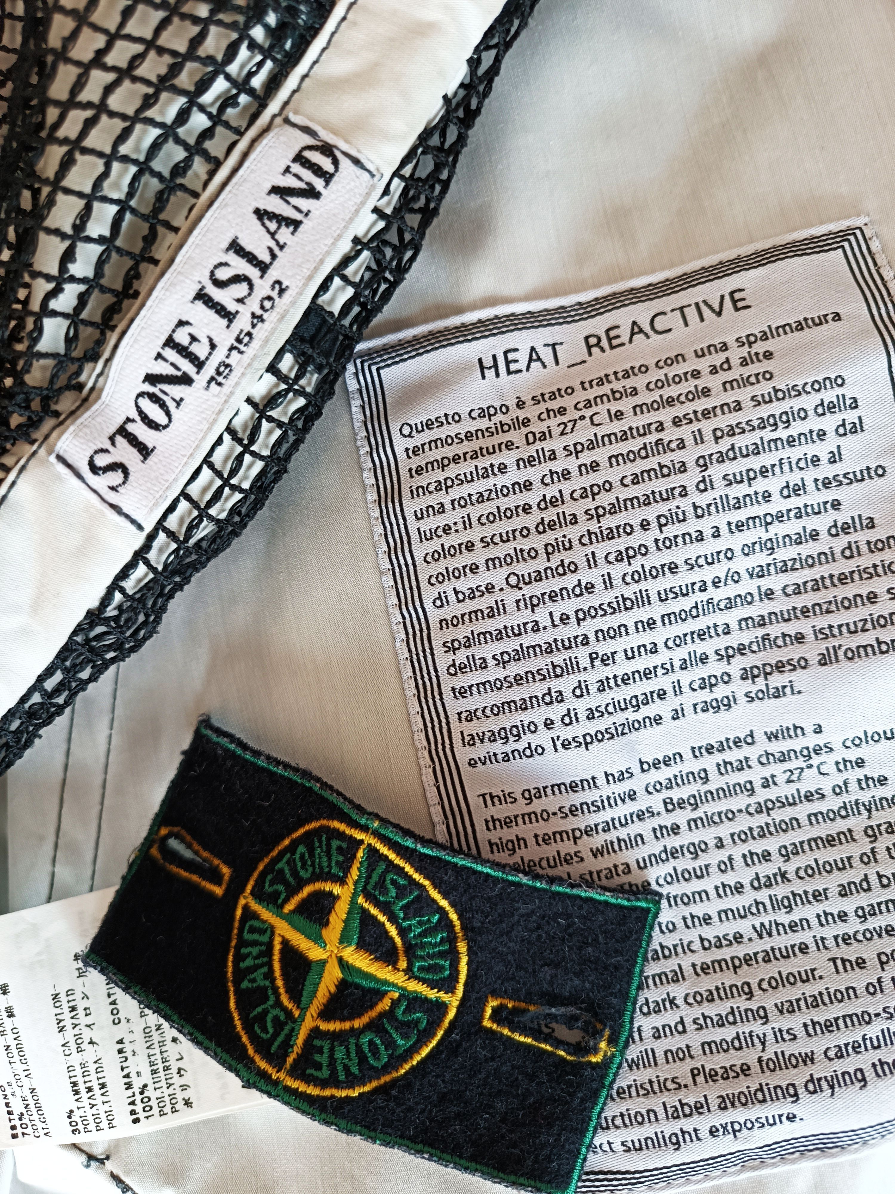 Massimo Osti Stone Island Brown Heat Reactive 2010 Jacket M size Size US M / EU 48-50 / 2 - 2 Thumbnail