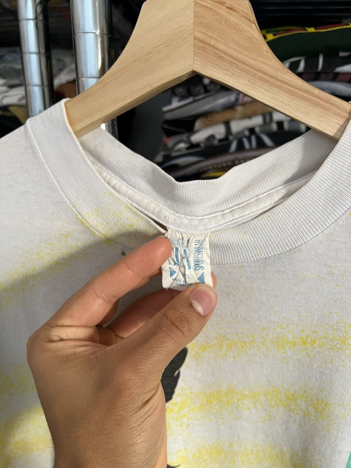 Arts & Science 90s Last Wave Surfing AOP Single Stitch Sun Sportswear Tee Size US L / EU 52-54 / 3 - 6 Thumbnail