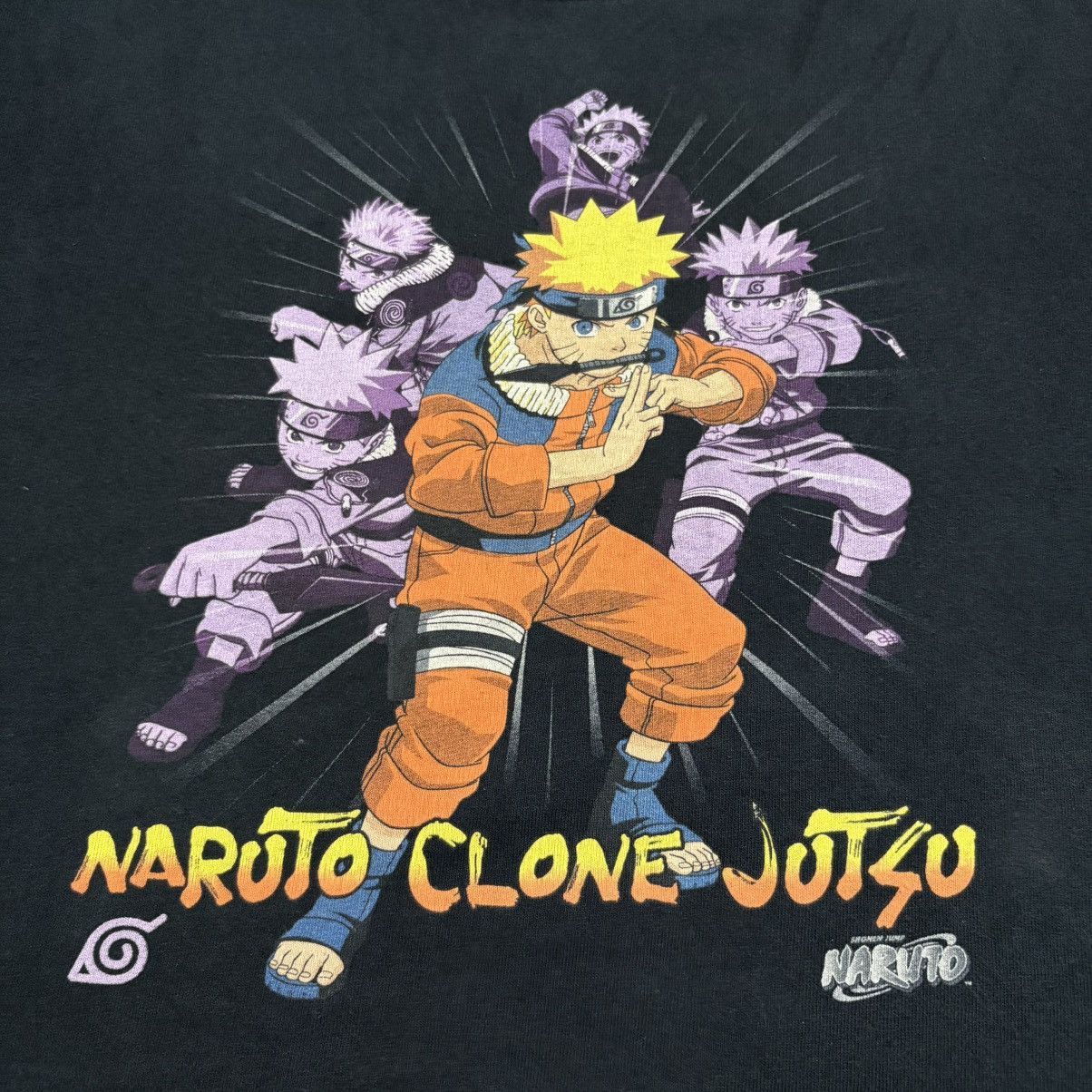 Anime Vintage Anime Shirt Naruto Clone Jutsu 2002 Size US L / EU 52-54 / 3 - 3 Thumbnail