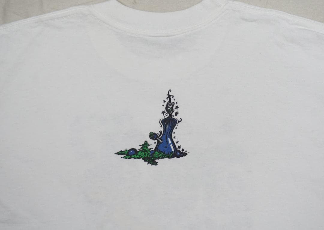 Vintage 90's Green Buds and Hash 大麻 Tシャツ ビンテージ Size US XXS / EU 40 - 5 Thumbnail
