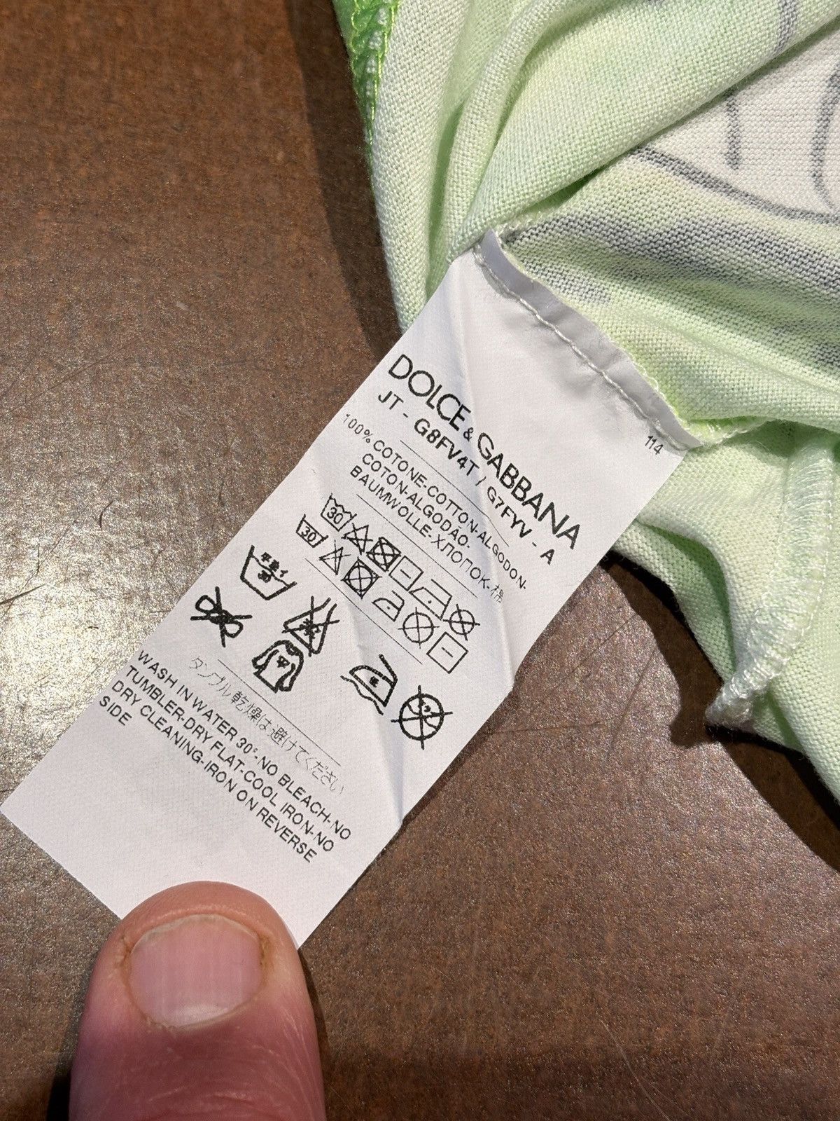 Dolce & Gabbana D@G elephant jungle Size US L / EU 52-54 / 3 - 4 Thumbnail