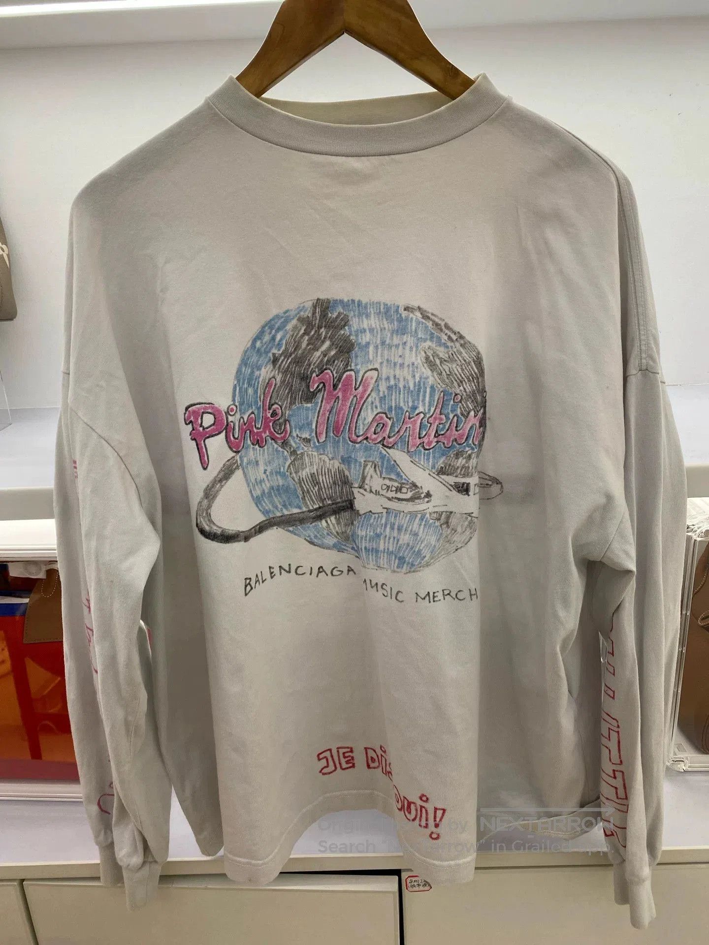 Balenciaga Balenciaga x Pink Martini Music Tee. Size S / US 4 / IT 40 - 1 Thumbnail