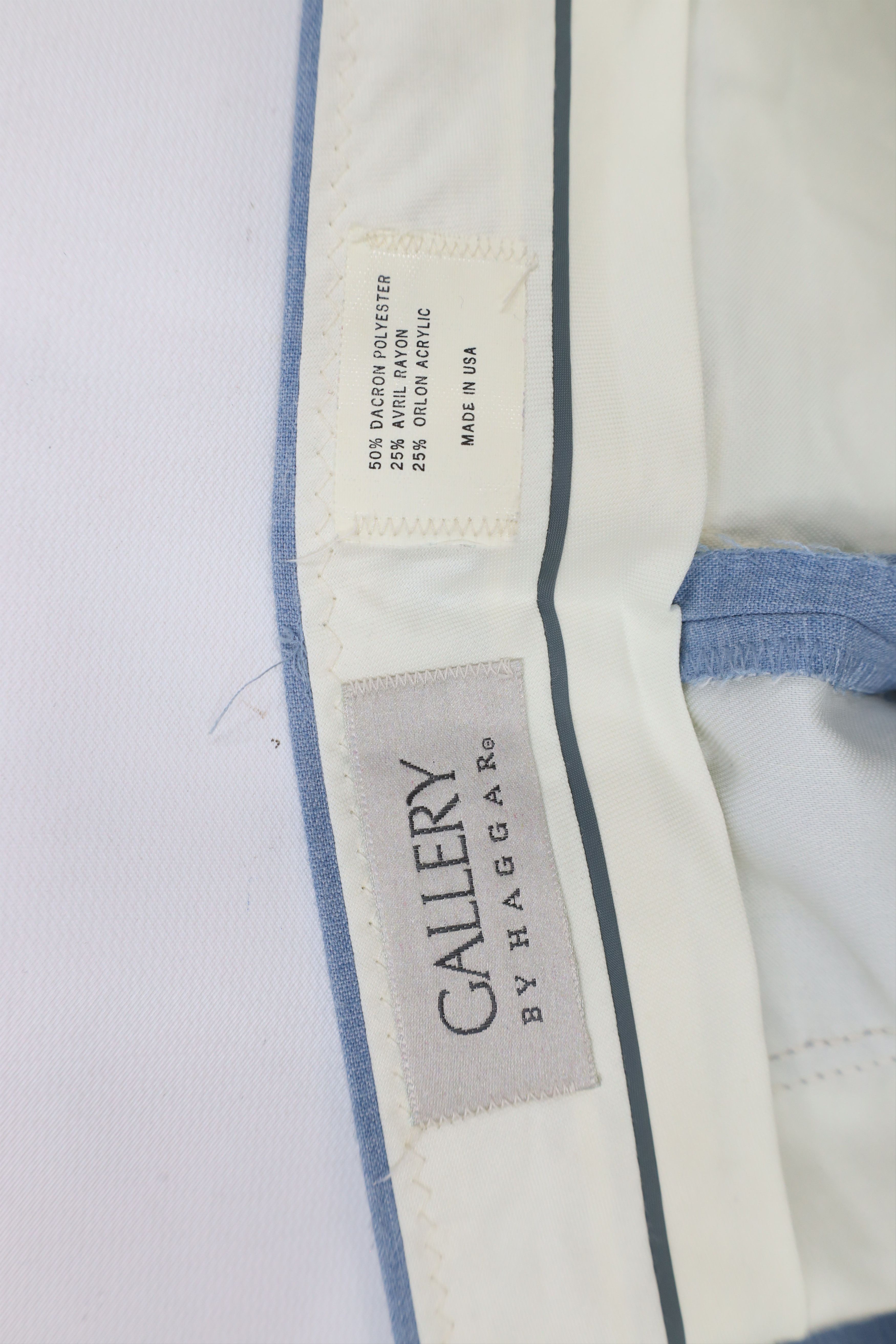 Vintage Vintage 70s Streetwear Flared Wide Leg Chino Pants Blue USA Size US 34 / EU 50 - 8 Thumbnail