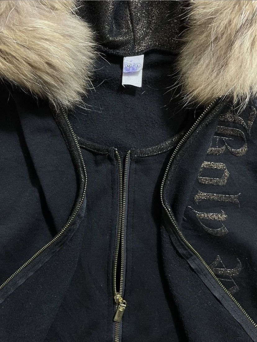 Japanese Brand Double Layer Zipper Fur Hoodie LGB If6was9 Size M / US 6-8 / IT 42-44 - 7 Thumbnail