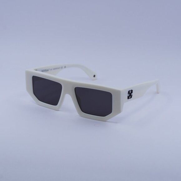 Off-White Off-White OERI13F VANCOUVER 0107 Sunglasses White Geometric Size ONE SIZE - 1 Thumbnail