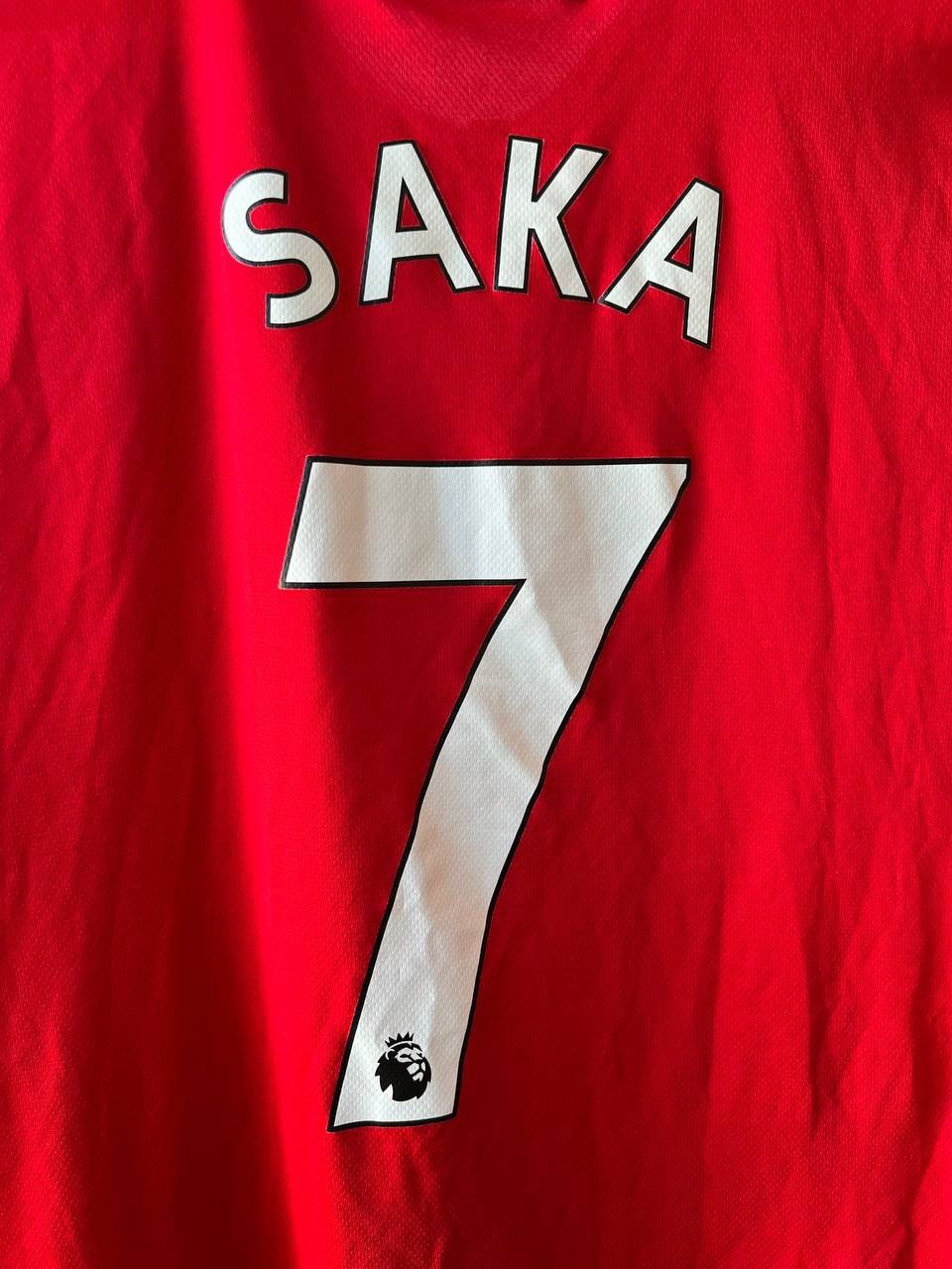 Adidas 2022/23 ARSENAL FC #7 SAKA HOME SOCCER FOOTBALL JERSEY SHIRT Size US M / EU 48-50 / 2 - 12 Thumbnail