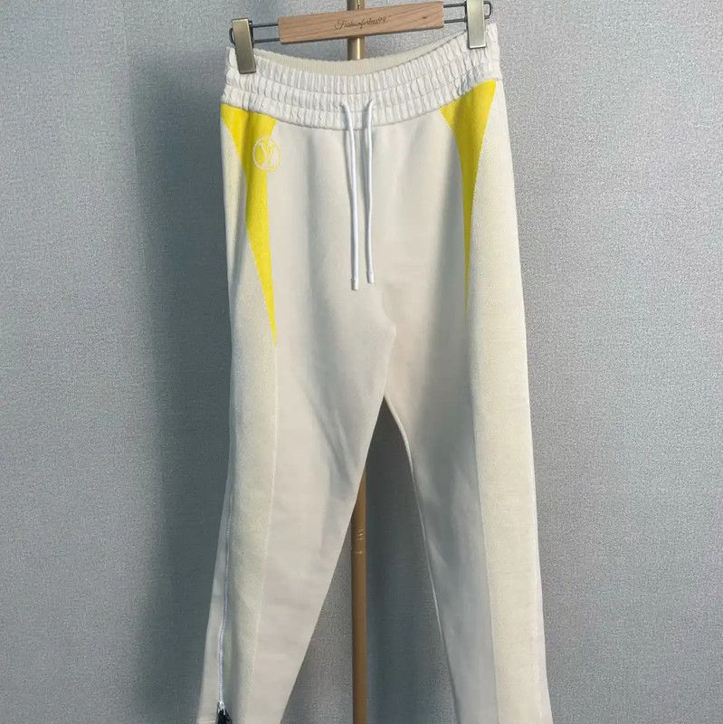 Louis Vuitton Louis Vuitton Color-Blocked Casual Trousers for Women 0089 Size 23" - 1 Thumbnail
