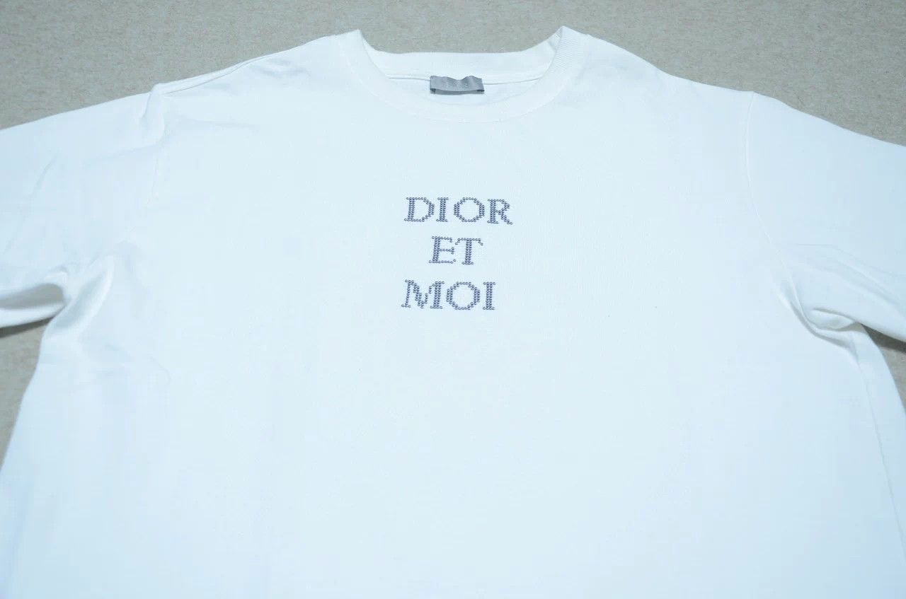 Dior Dior Runway Alphabet Sequin Embroidered Short-Sleeve Size US L / EU 52-54 / 3 - 2 Thumbnail