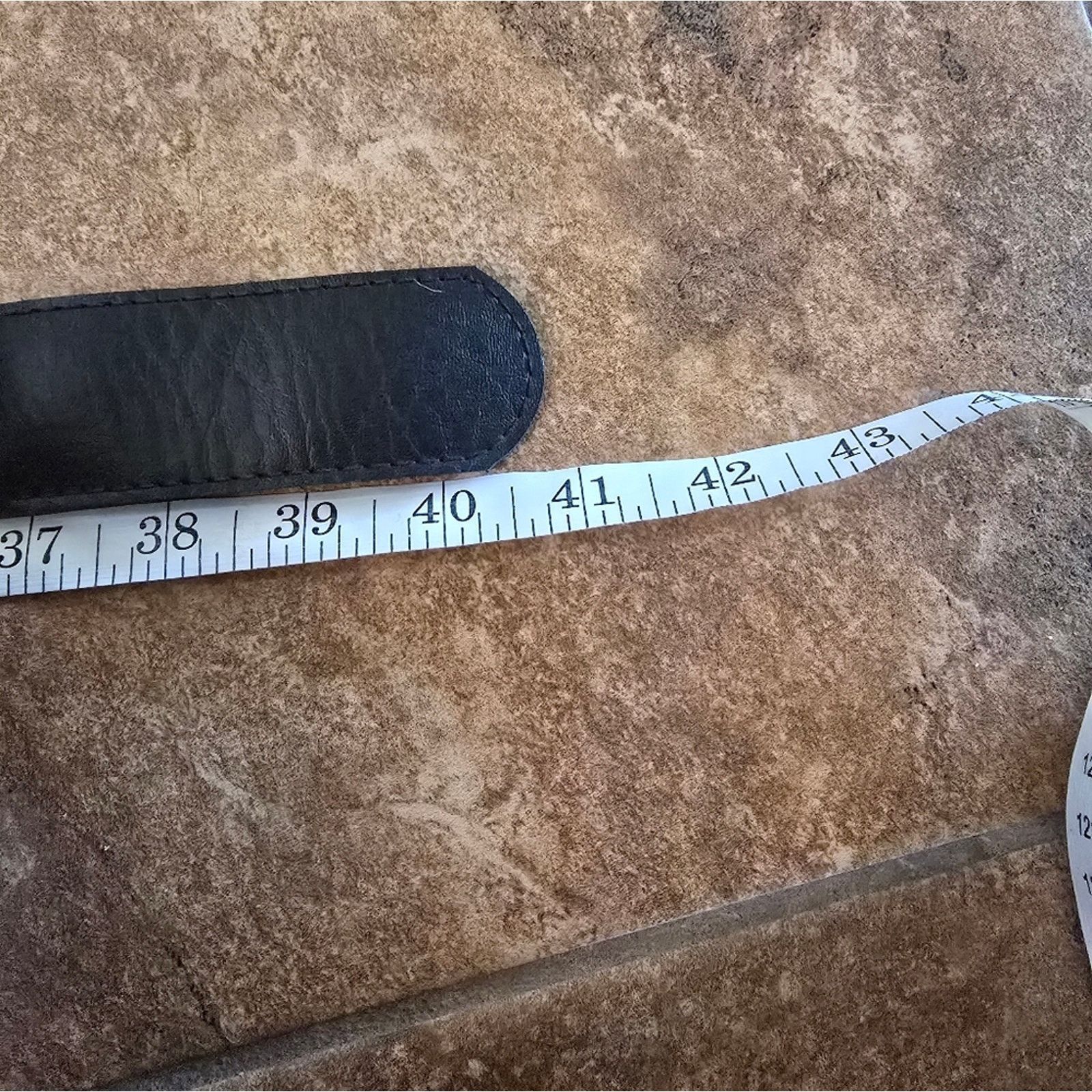 Other Black Detailed Buckle 41 Belt Size ONE SIZE - 3 Thumbnail