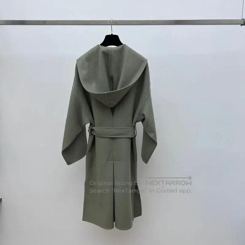 Loewe Green Cashmere Women's Coat .