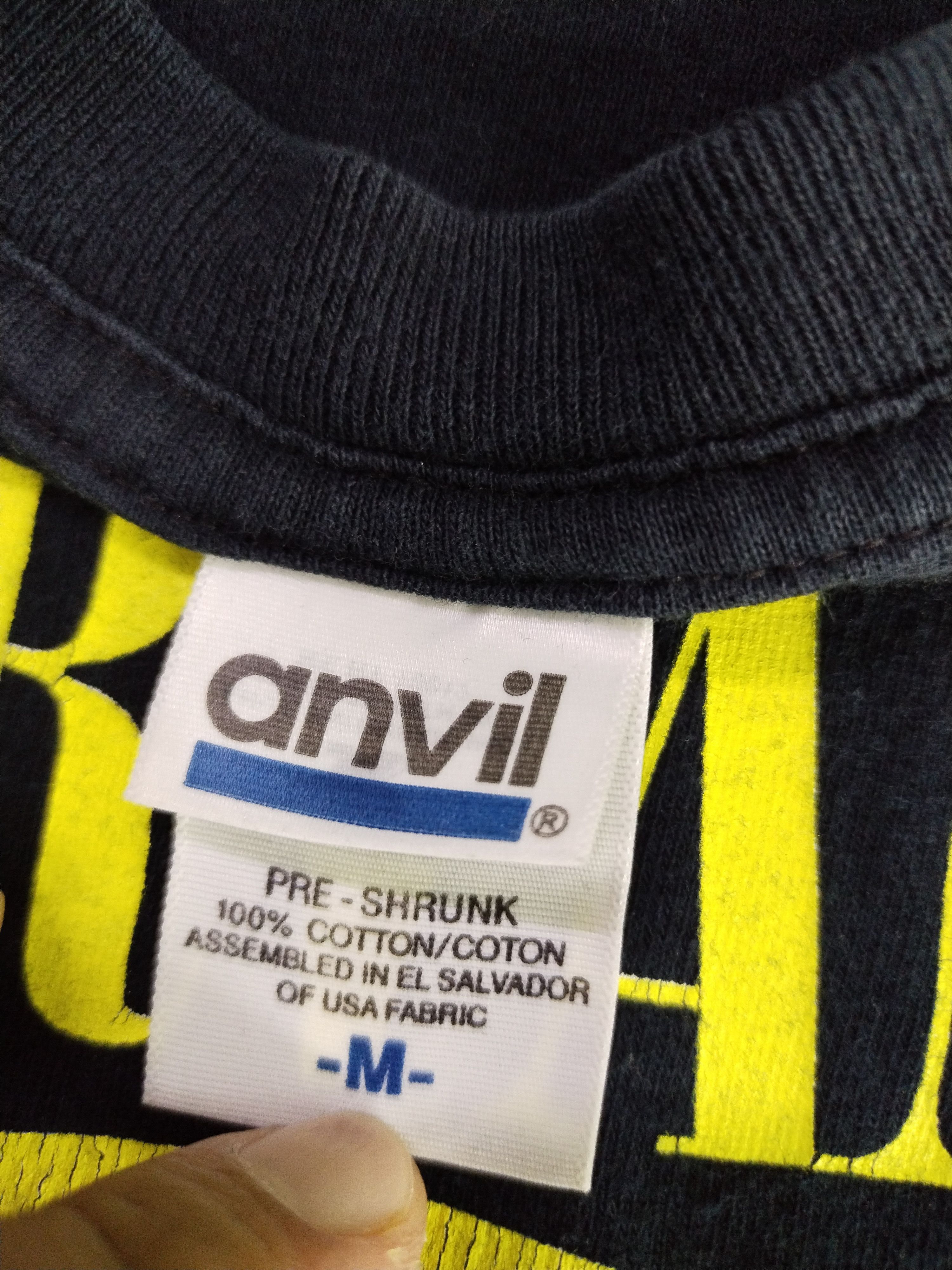 Band Tees ULTRA RARE Vintage 03's Nirvana Smiley Graphic T-Shirt Size US M / EU 48-50 / 2 - 12 Thumbnail