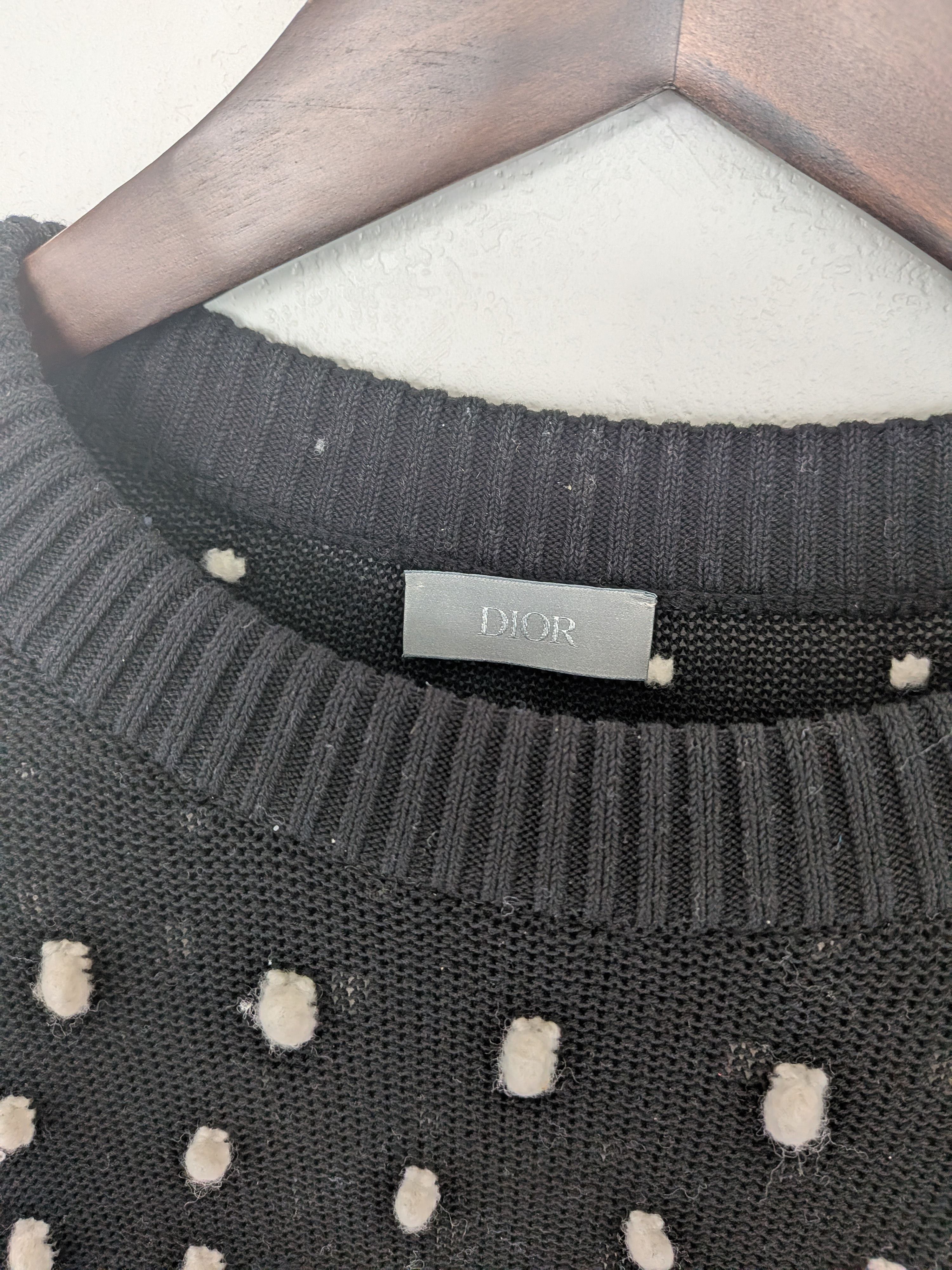 Dior Dior Homme Knit 23SS 343M639AT729 Size US L / EU 52-54 / 3 - 2 Thumbnail