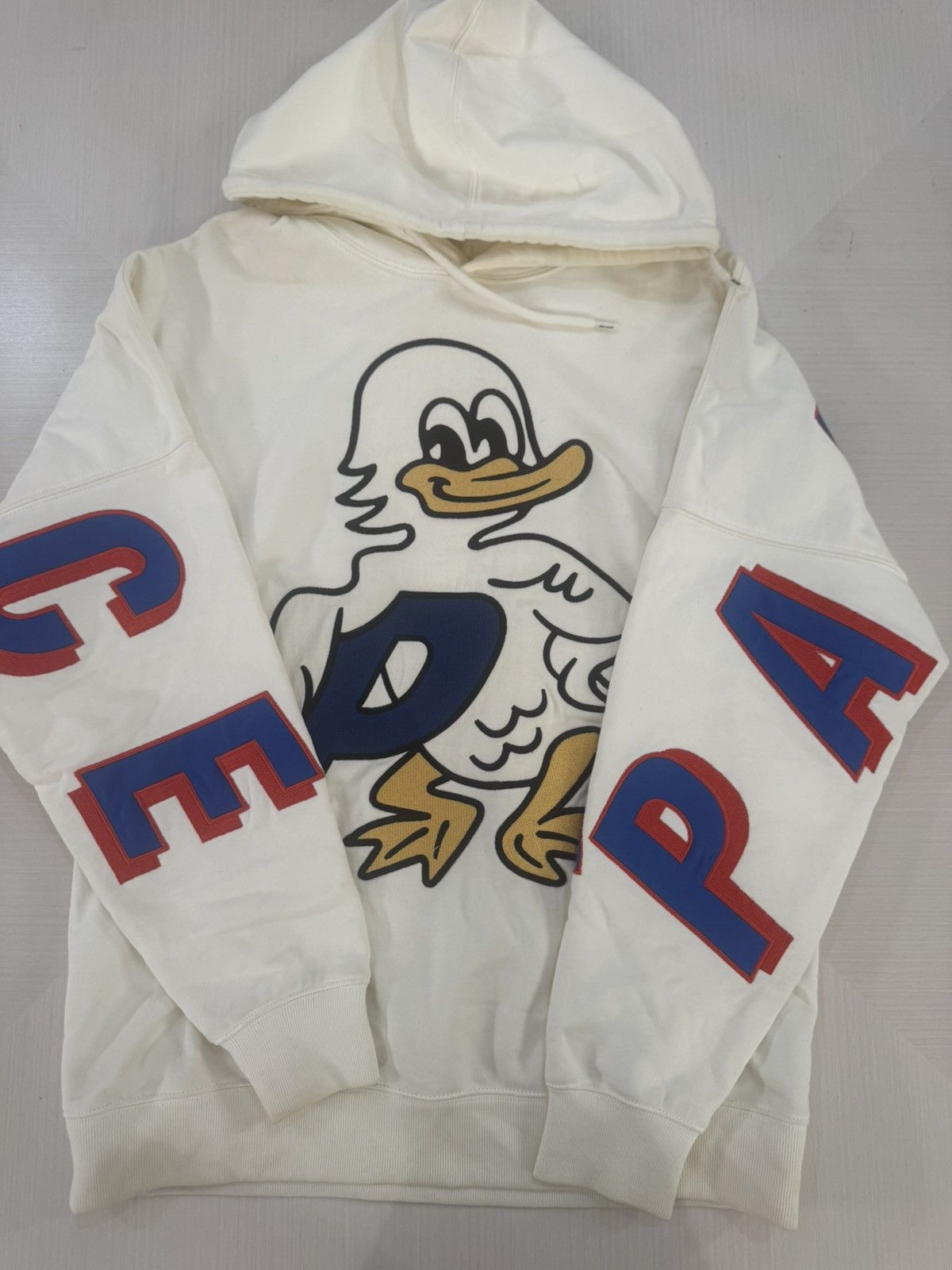 Palace Palace Dog and Duck Drop Shoulder Hood | Grailed