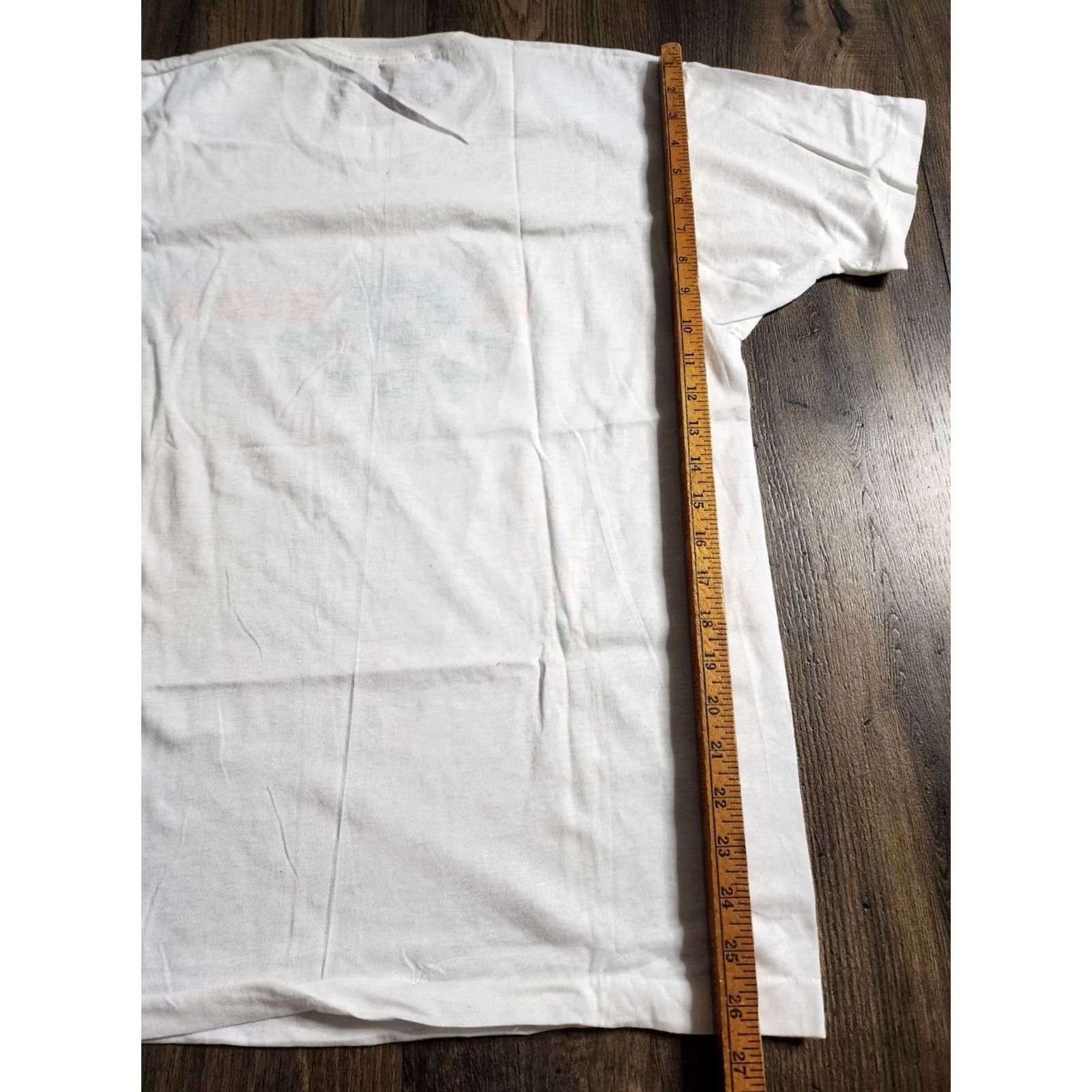 Vintage VINTAGE Screen Stars T Shirt Unisex Adults White Crew Neck Short Sleeve Florida IAPES Union Workers Logo 1980s L Men’s Boys Womens? Size US L / EU 52-54 / 3 - 4 Thumbnail