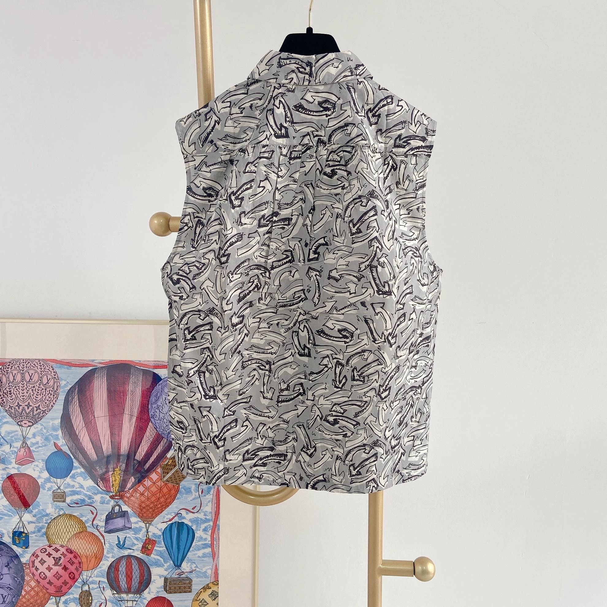 Miu Miu MIU MIU Sleeveless Lapel Top 40 with Tags Size S / US 4 / IT 40 - 3 Thumbnail