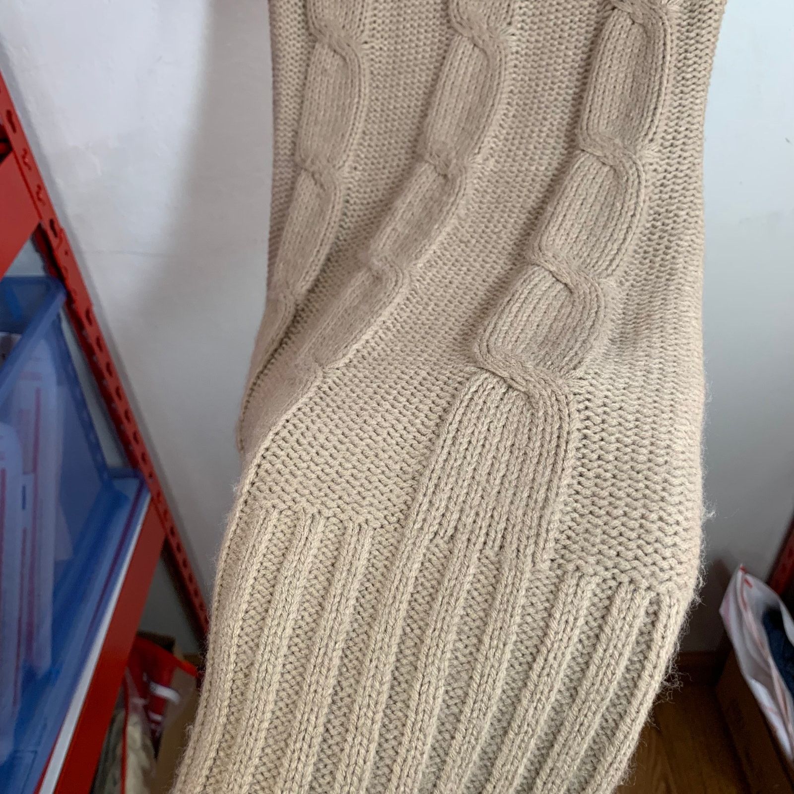 Other Women's Long Sweater, High Collar Knit/ Winter Dress Size S Size S / US 4 / IT 40 - 7 Thumbnail