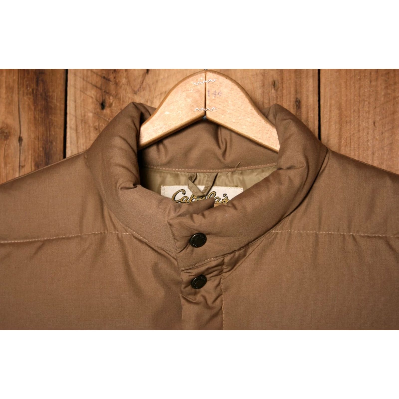 Vintage VINTAGE CABELA'S Tan Down Insulated Puffer Ski Vest Men's XL Tan Down Insulated Puffer Ski Vest Cabela's Men Vest Winter Skiing Size US XL / EU 56 / 4 - 2 Thumbnail