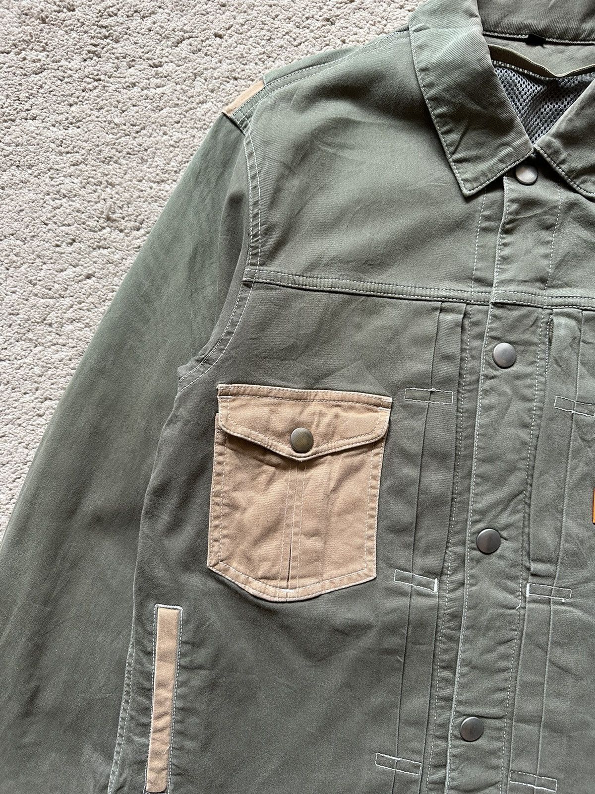 Japanese Brand 2000s The Horizon Type 2 Cotton Trucker Jacket Size US M / EU 48-50 / 2 - 5 Thumbnail