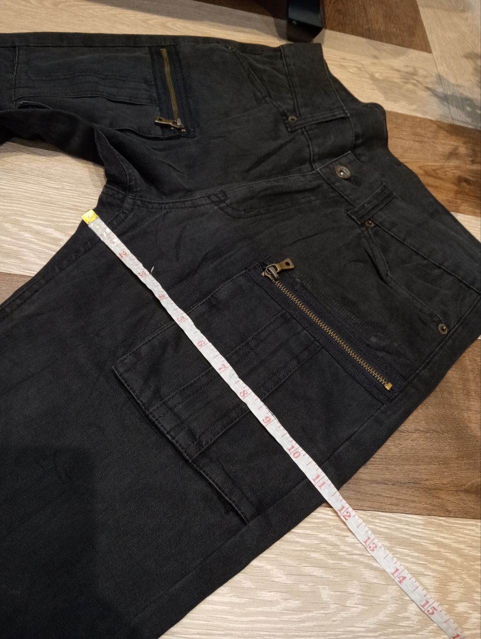 semanticdesign SEMANTIC DESIGN JAPAN 6 POCKET FADED BLACK PANTS Size US 33 - 21 Thumbnail