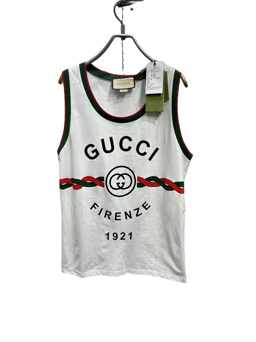 Gucci Gucci Logo Tank Top Size S Size US S / EU 44-46 / 1 - 1 Thumbnail