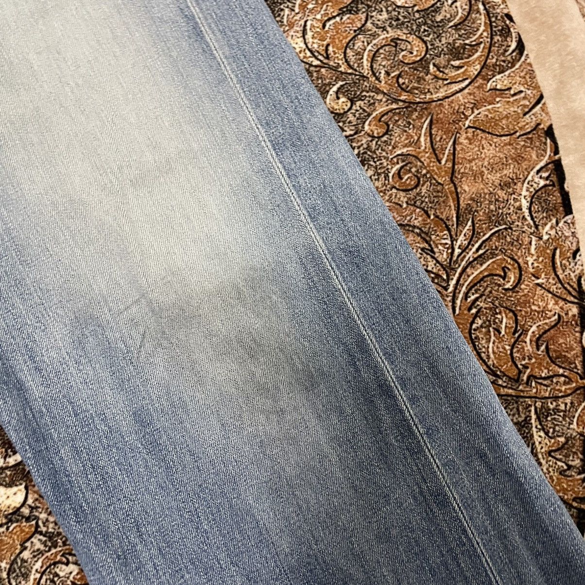 Edwin 🔥Vintage Edwin 502 Stoned Washed Ripped Slevedge Denim Jeans Size US 34 / EU 50 - 11 Thumbnail