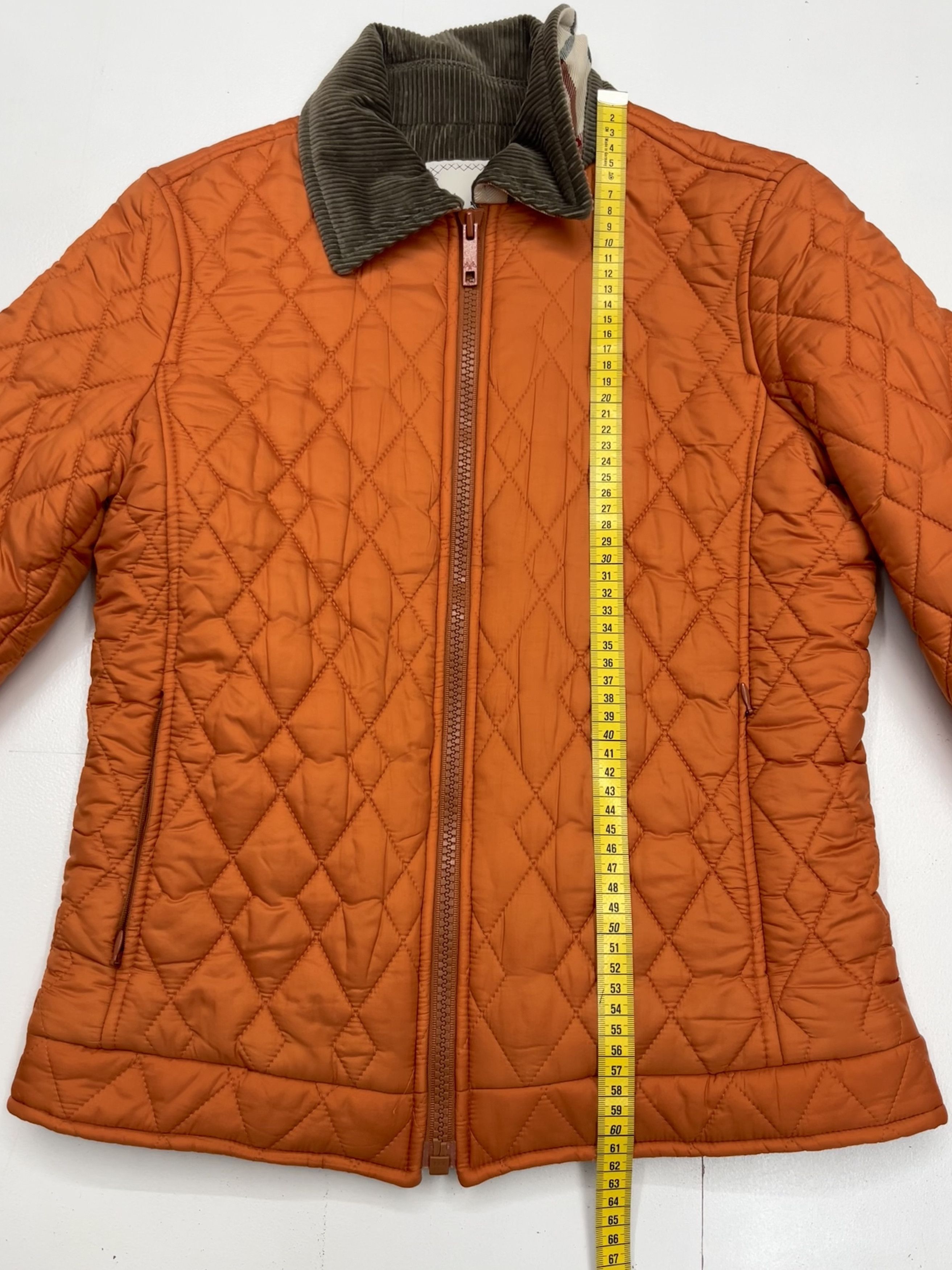 Burberry Thomas Burberry Quilted Jacket Orange Size M / US 6-8 / IT 42-44 - 6 Thumbnail