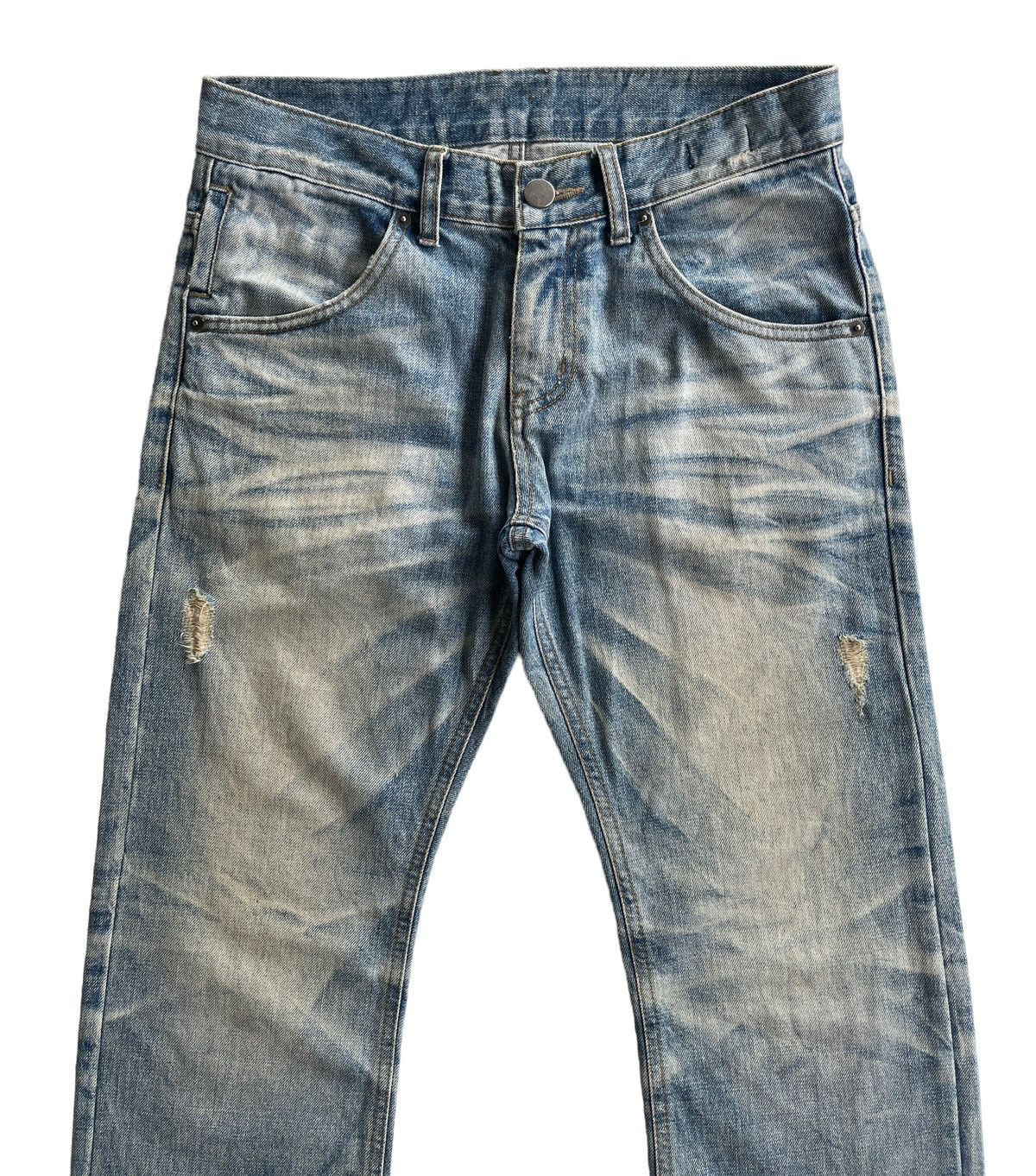 Japanese Brand Improves Distressed Mudd Denim Size US 32 / EU 48 - 3 Thumbnail