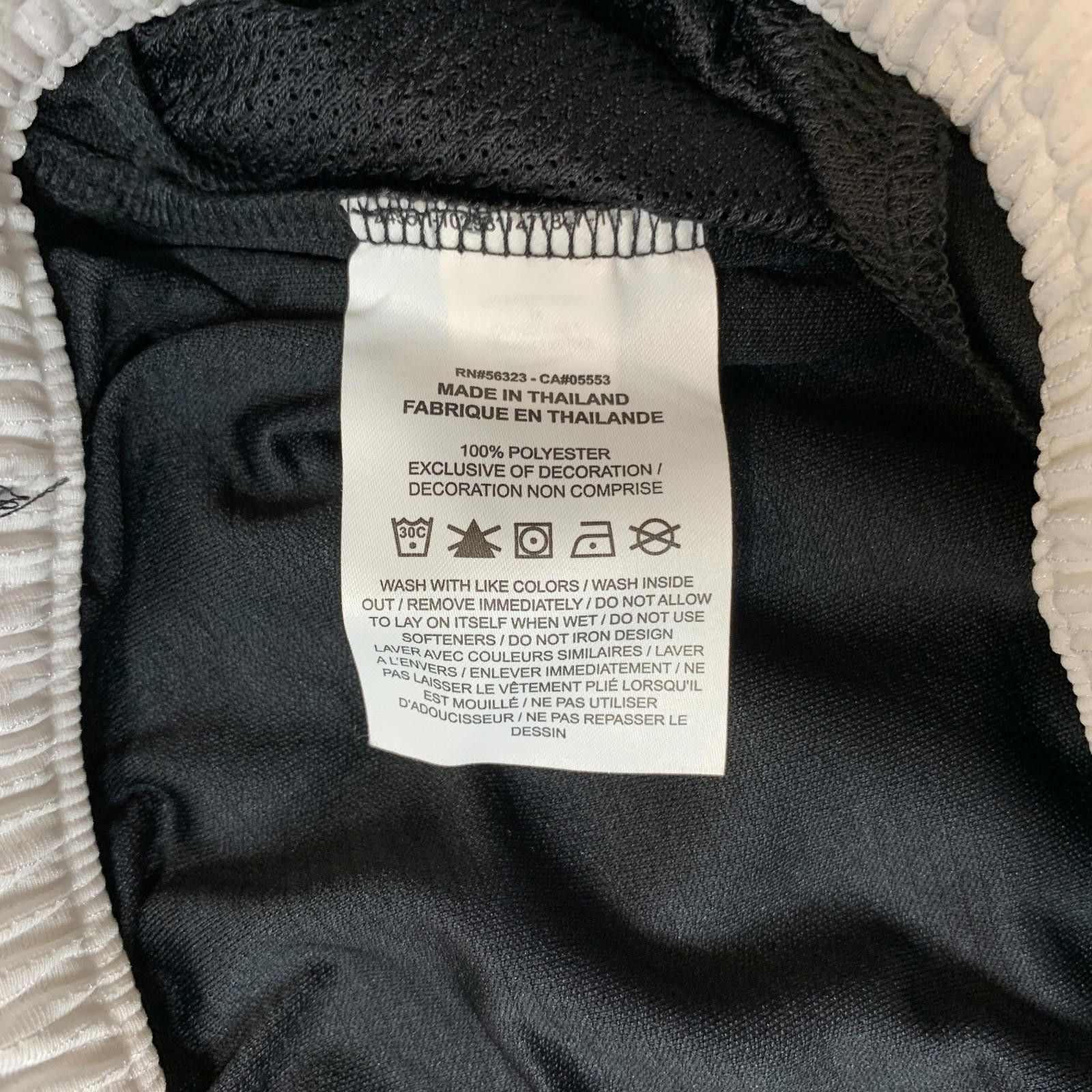 Nike Nike Dri-FIT DNA Black Wht Trim Mens Bball Shorts Sz. M (330 Size US 32 / EU 48 - 5 Thumbnail