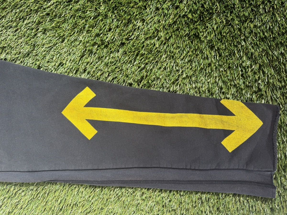 Off-White Off-White Arrow Sweatpants Black Yellow Size M Size US 34 / EU 50 - 6 Thumbnail