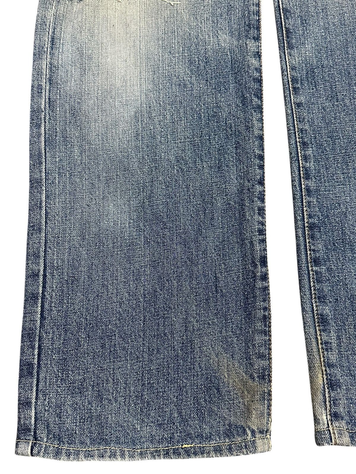 Hanes Vintage Hanes Blue Faded Wash Distress Style Baggy Jeans Size US 32 / EU 48 - 7 Thumbnail