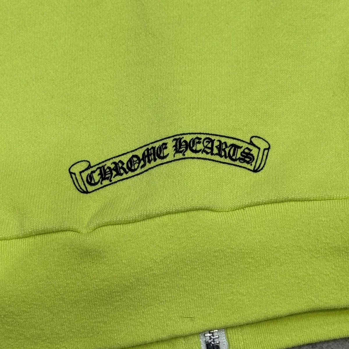 Chrome Hearts Chrome Hearts matty boy link zip hoodie lime green Size US S / EU 44-46 / 1 - 8 Thumbnail