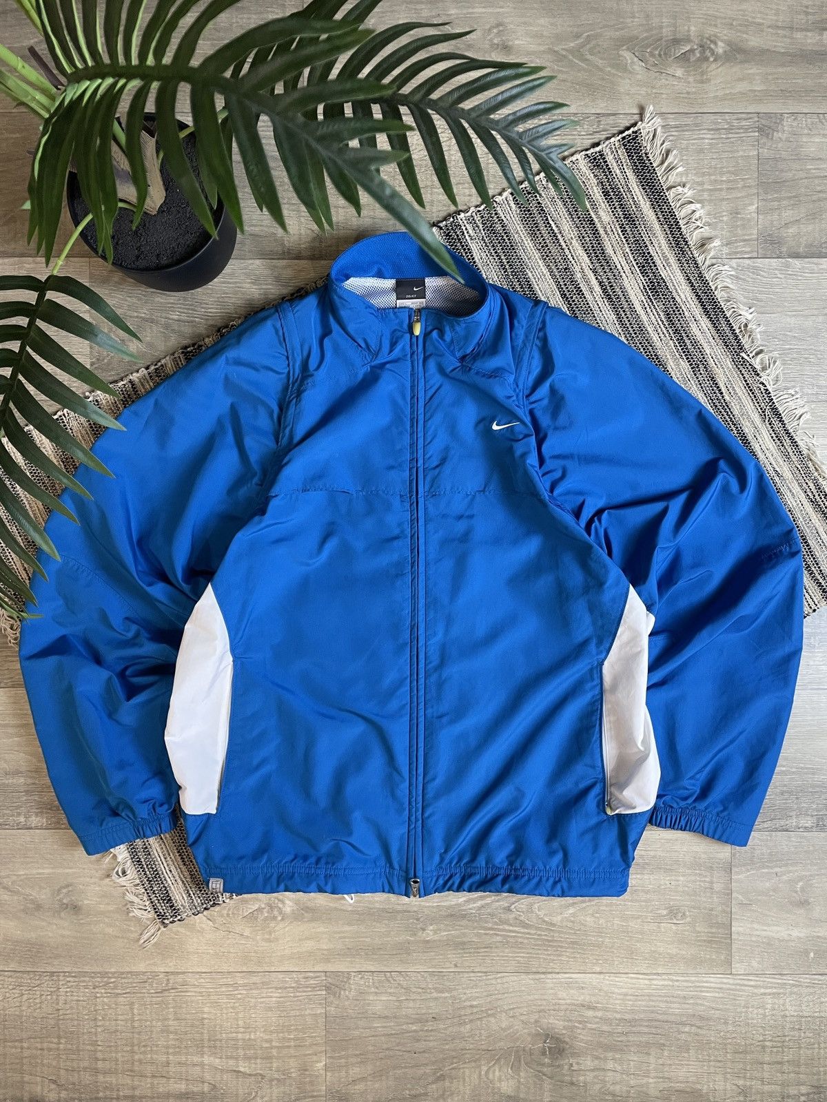 Nike NIKE 2in1 Vest-Jacket Transformer Nylon Track Top Jacket L Size US L / EU 52-54 / 3 - 1 Thumbnail