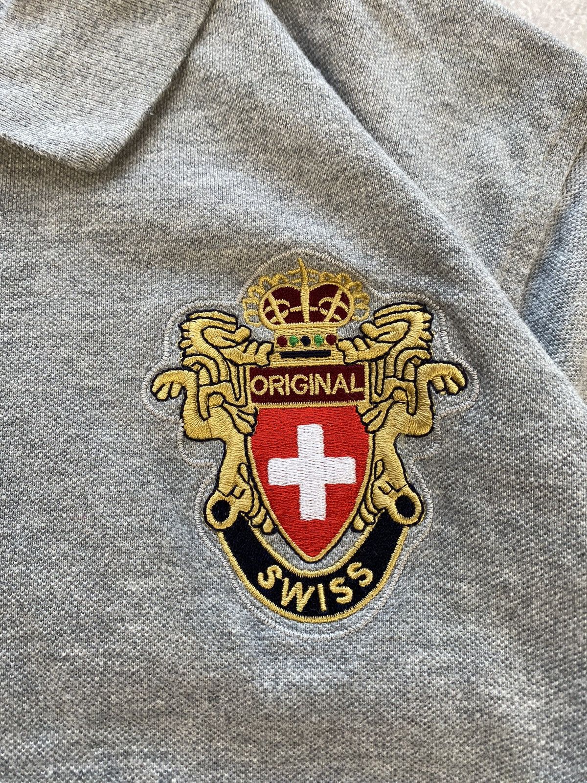 Robin Ruth × Vintage Rare Robin Rutn #3 Original Swiss Polo Chief Keef Style Y2K Size US M / EU 48-50 / 2 - 9 Thumbnail