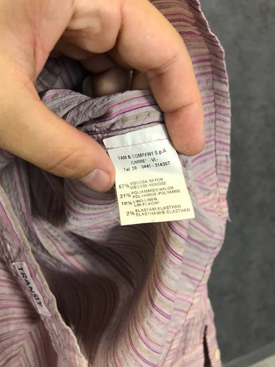 Transit Uomo Transit Uomo avant-garde shirt Size US M / EU 48-50 / 2 - 5 Thumbnail