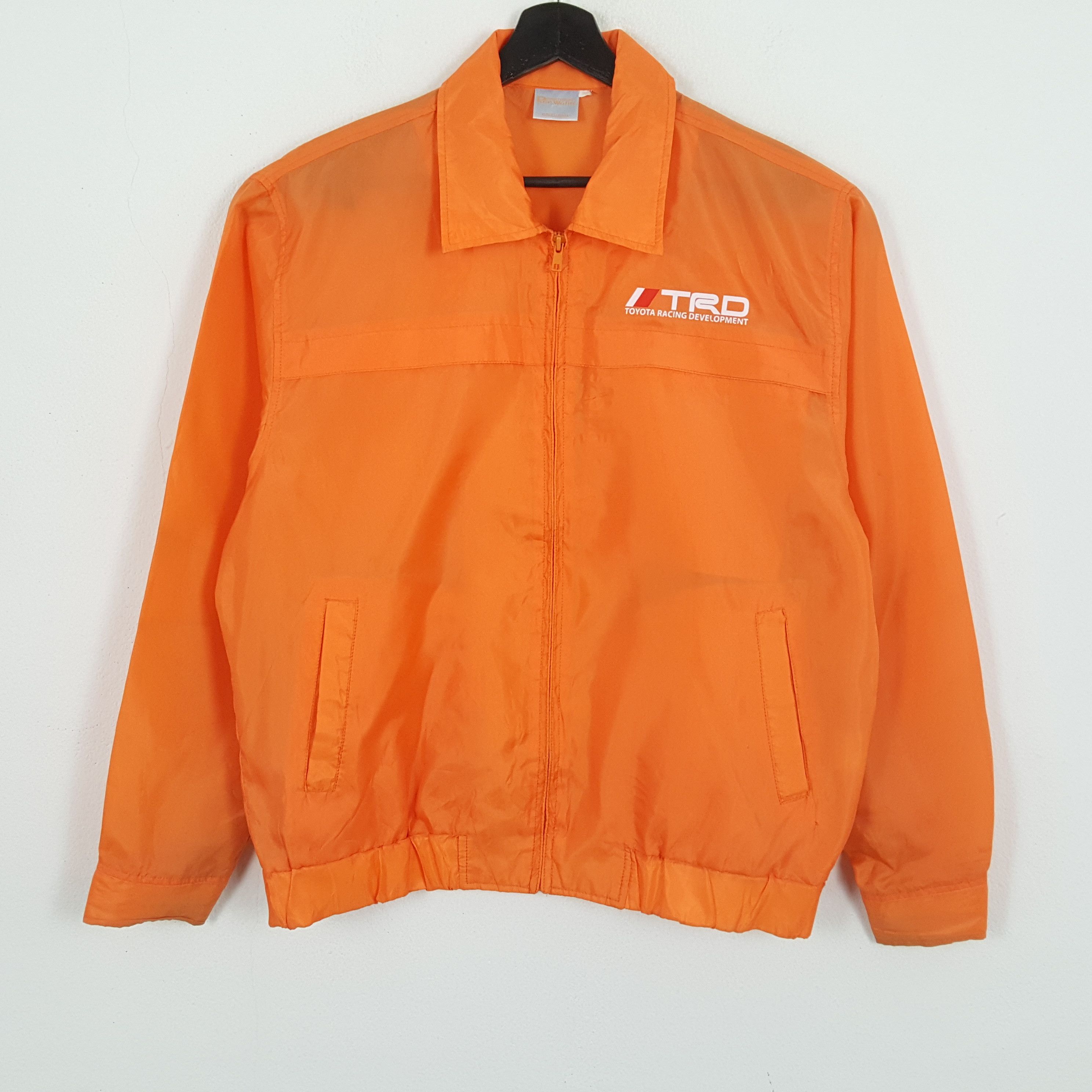 Japanese Brand × Vintage TRD TOYOTA RACING Custom Windbreaker Jacket Size US L / EU 52-54 / 3 - 3 Thumbnail
