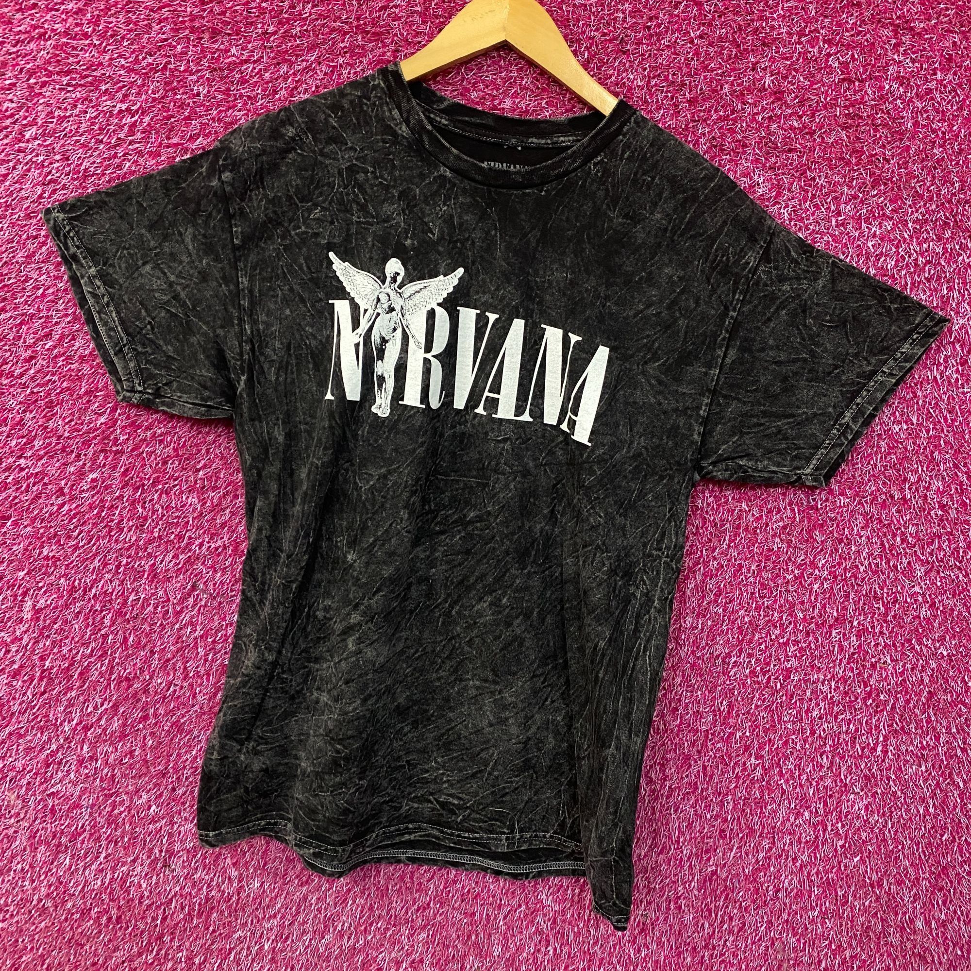 Nirvana Nirvana In Utero Album Cover Graphic Mineral Wash T-shirt La Size US L / EU 52-54 / 3 - 3 Thumbnail