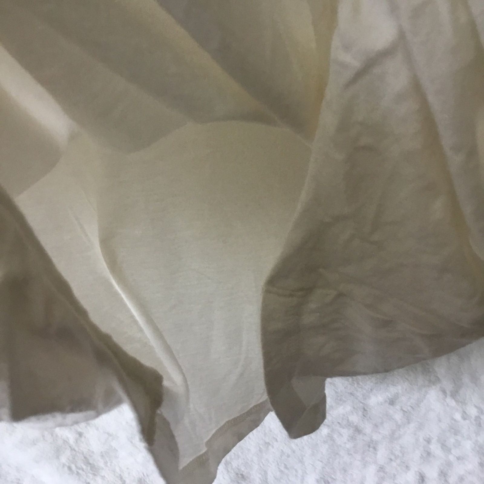 Anthropologie Anthropologie White Draped Short-Sleeve Crop T-Shirt Size XL / US 12-14 / IT 48-50 - 6 Thumbnail