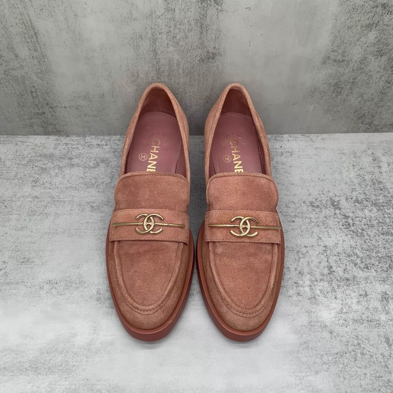 Chanel Chanel Pink Loafers 38 99 New Size US 7.5 / IT 37.5 - 4 Thumbnail