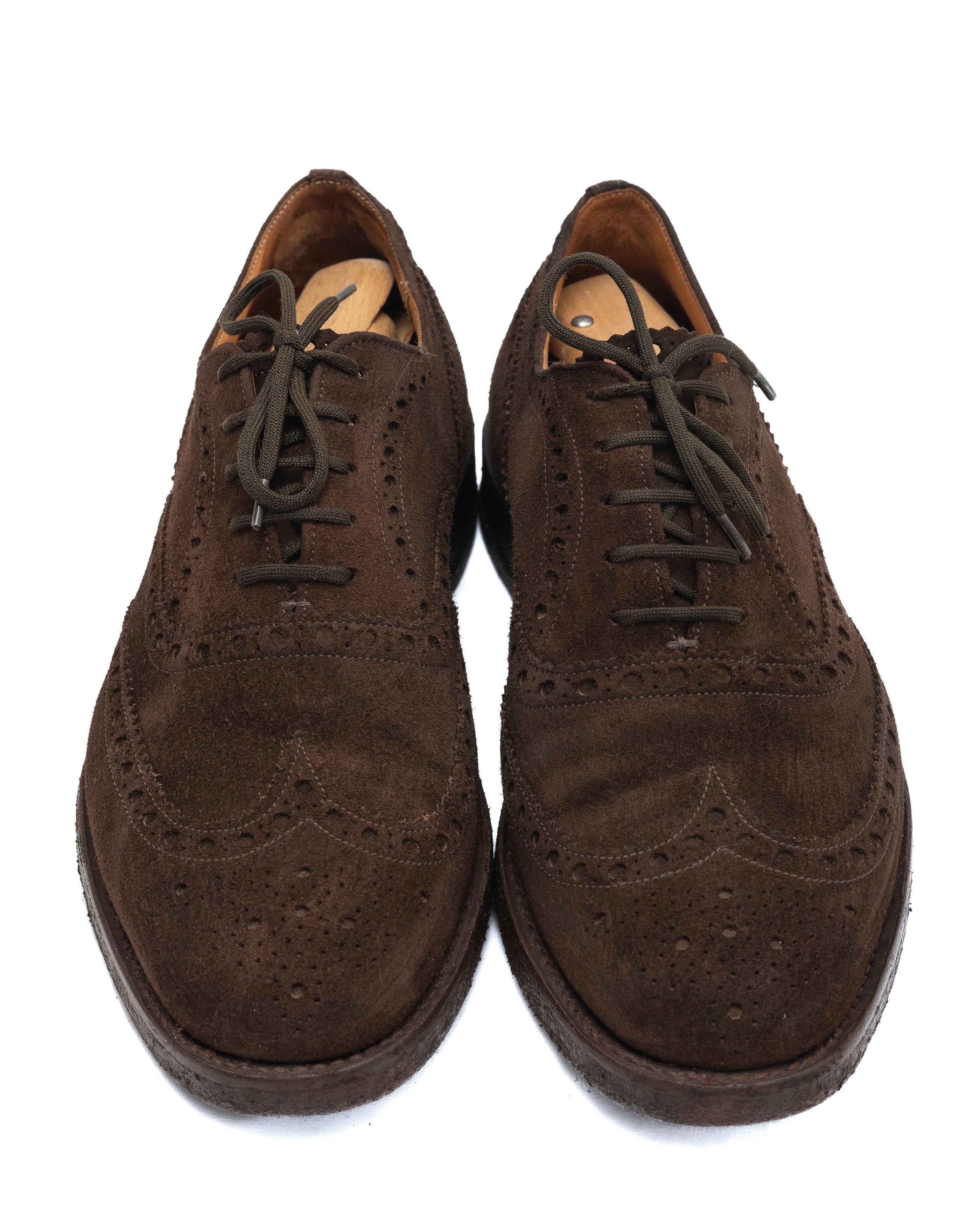 Church's CHURCH’S Fairfield Suede Wing Tip Derby Size US 9.5 / EU 42-43 - 4 Thumbnail