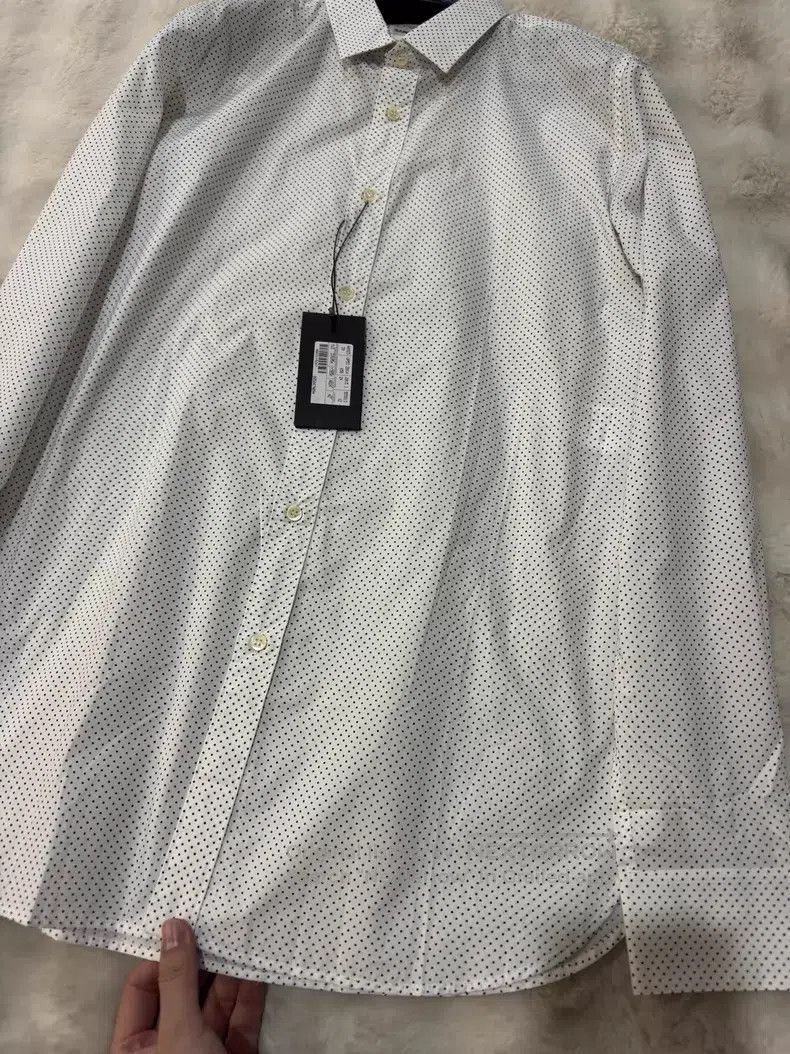 Saint Laurent Paris Saint Laurent Paris Original White Polka Dot Men's Shirt Size US XS / EU 42 / 0 - 2 Thumbnail