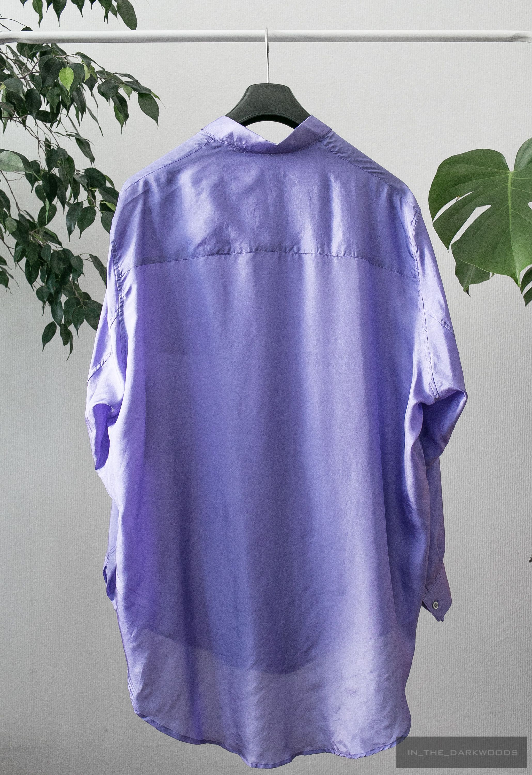 Yohji Yamamoto 1993SS silk shirt | Grailed