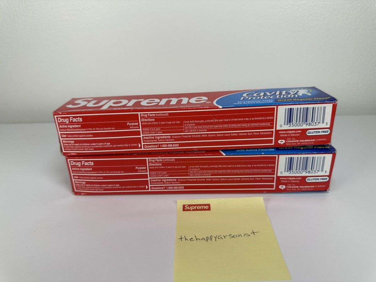 Supreme Supreme Colgate FW20 Size ONE SIZE - 4 Thumbnail
