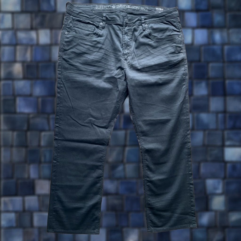 Buffalo David Bitton Buffalo David Bitton Jeans Mens 40x30 Six-X Black Straight Stretch Denim Size US 40 / EU 56 - 1 Thumbnail