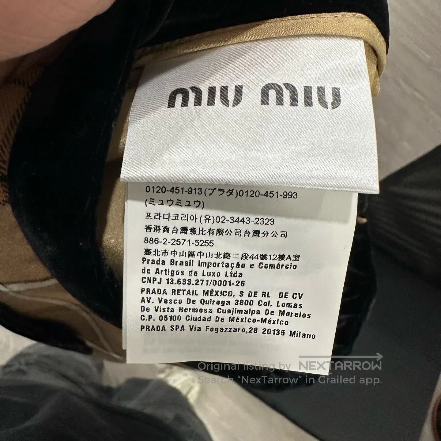 Miu Miu Miu Miu Plaid Skirt| Size 37" - 5 Thumbnail