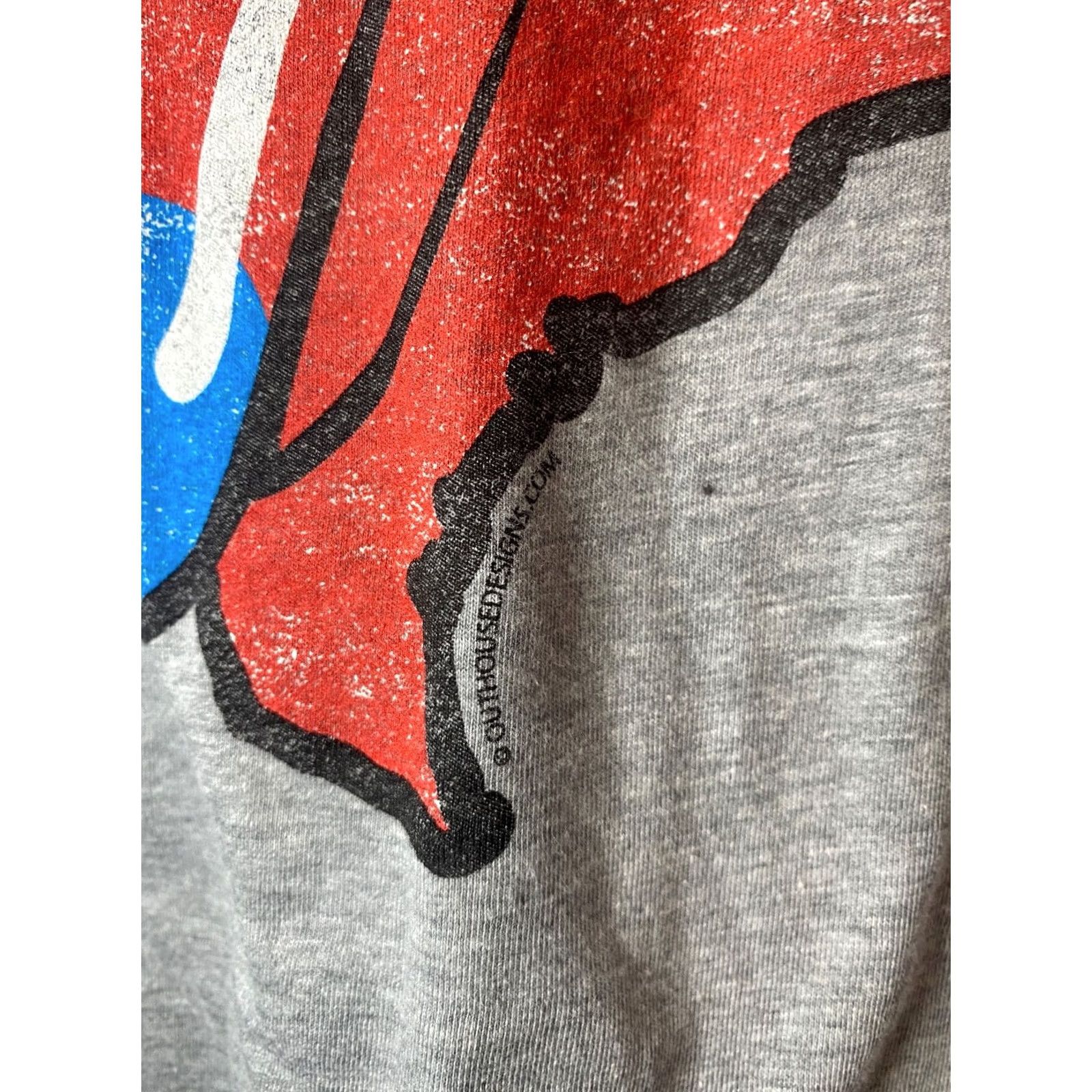 Next Level VINTAGE Rolling Stones Logo Tee Shirt? Size US M / EU 48-50 / 2 - 3 Thumbnail