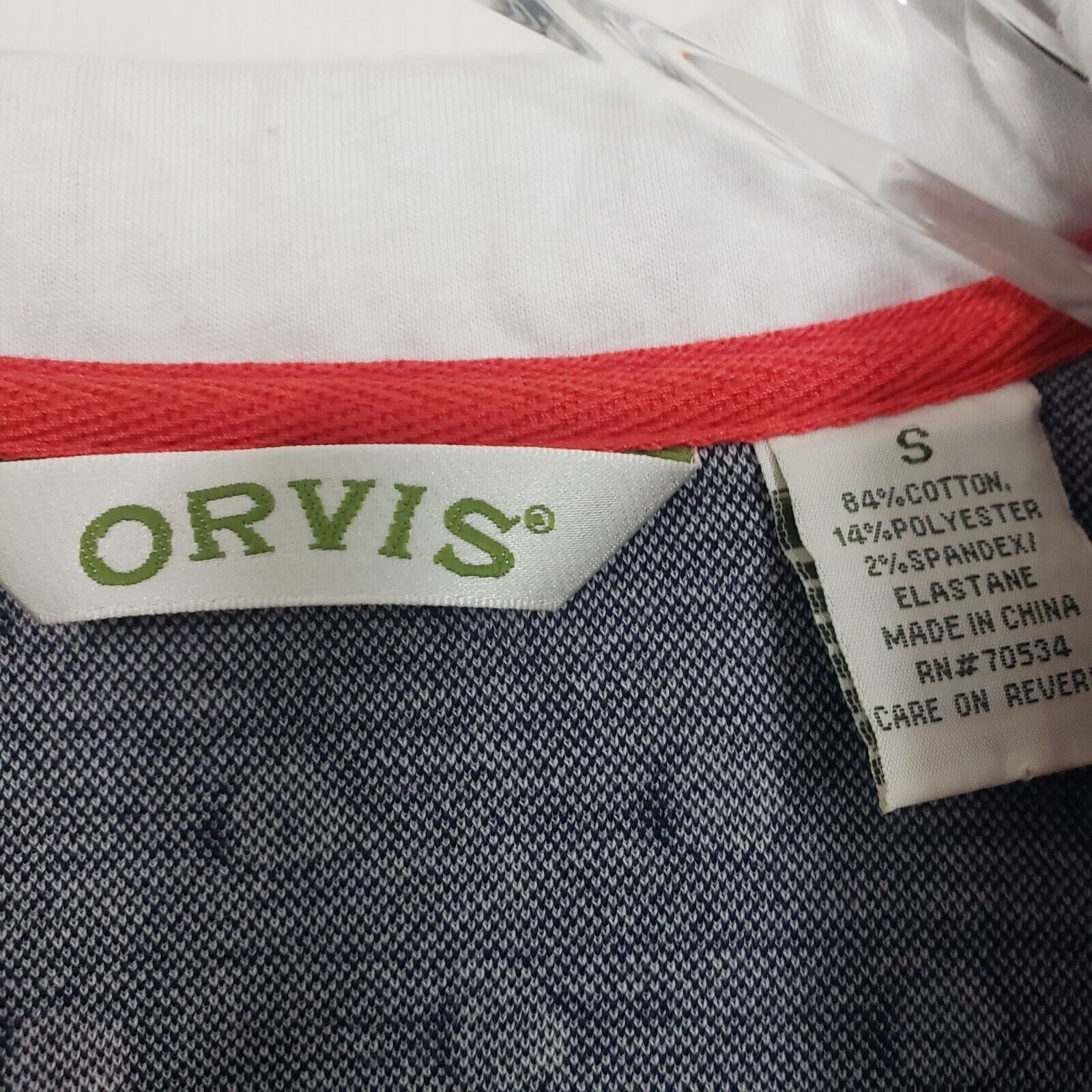 Orvis Orvis Polka Dot Sweater Womens Size Small Blue Knit Stretch Size S / US 4 / IT 40 - 3 Thumbnail
