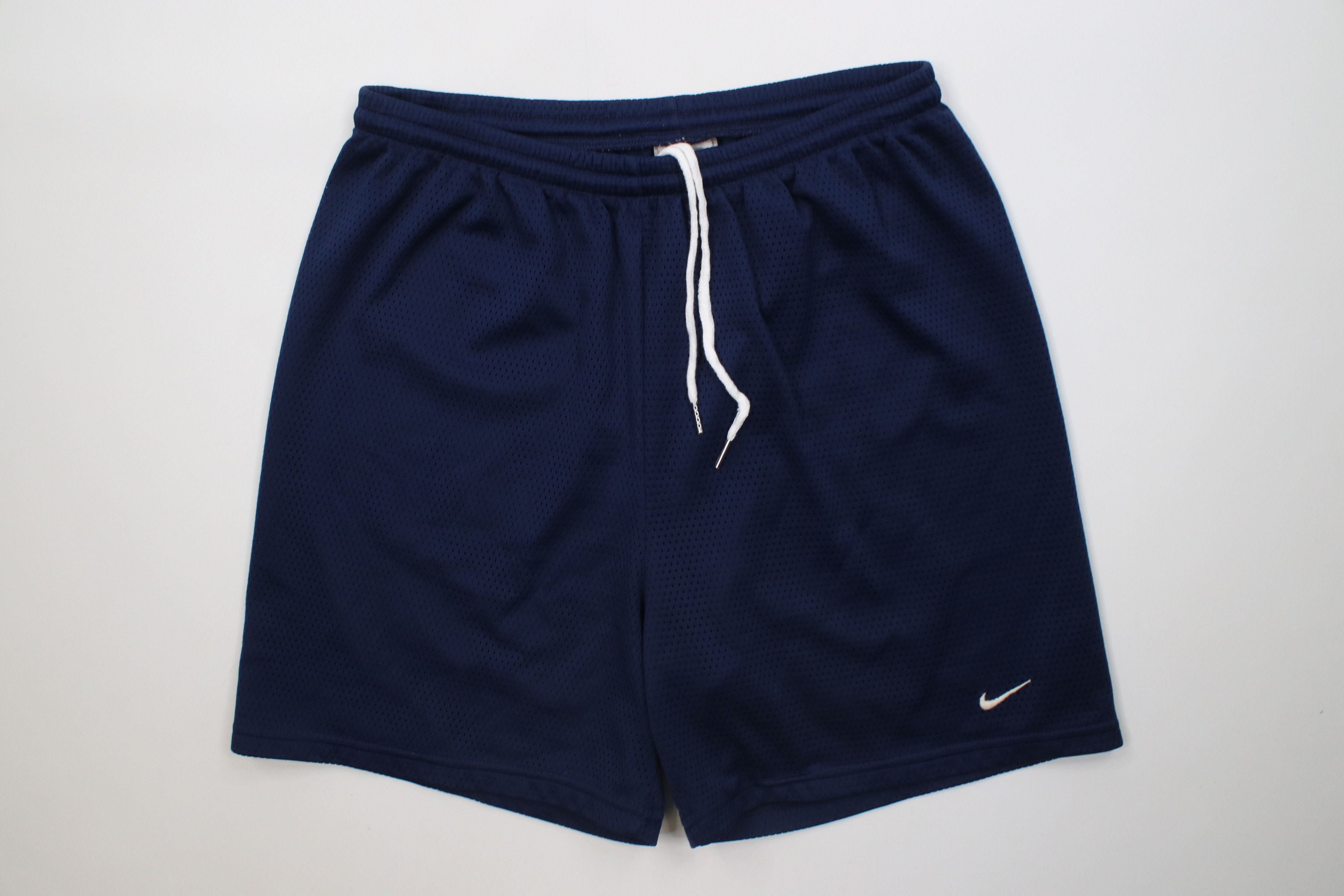 Nike Vintage 90s Nike Mini Swoosh Above Knee Shorts Mesh USA Size US 32 / EU 48 - 1 Thumbnail