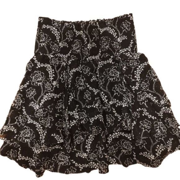 A.L.C. A.L.C. Vera silk blend ruffle skirt 0 XS Size 26" / US 2 / IT 38 - 3 Thumbnail